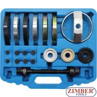 К-т за монтаж и демонтаж на лагери на главини Audi A2, VW Lupo / Polo / Fox, Seat Ibiza, Skoda Fabia - Ø 62, 66, 72 mm - 6250 - BGS technic.