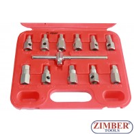 К-т ключове за за картер 12 части (ZG-D1001) ZT-04177 - SMANN TOOLS.