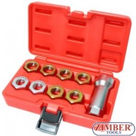 Плашки за ремонт на резби к-т 9ч- ZL-7145t - ZIMBER TOOLS.