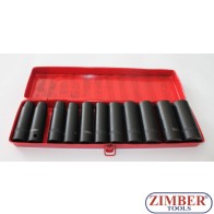К-т вложки ударни удължени 11 части 1/2“ (ZR-06DISS1112) - ZIMBER-TOOLS