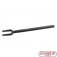 Усилена вилица за избиване на шарнири и накрайници 18mm (400mm рамо) - ZIMBER-TOOLS