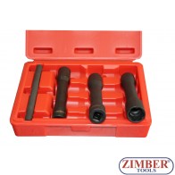 Удължени екстрактори за джанти 1/2", 4 части, ZR- 36TSS1204V - ZIMBER-TOOLS