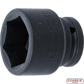 Вложка ударна удължена шестостенна (3/4") 40 mm 5640 - BGS technic.