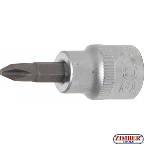 Накрайник на вложка PH2- 10 mm 3/8"- PH2 (2554) - BGS technic