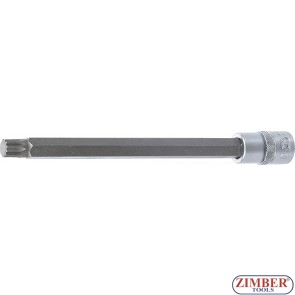 Накрайник M12 на вложка, дължина  200 mm | 12.5 mm (1/2") Drive | Spline (for XZN) | - 4336 - BGS technic.