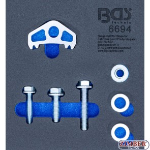 Комплект блокатор на маховика BMW и MINI  N40, N42, N43, N45(T), N46(T), N51, N52, N53, N54, N62, N73, M47TU, M54, M57T2(TU), S85, W17 - 6694 - BGS-technic.