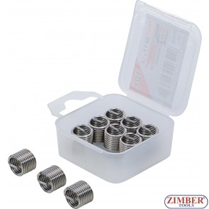 Втулки за възстановяване на резби M11 x 1,5 mm. - 10бр. - BGS technic 9436-1