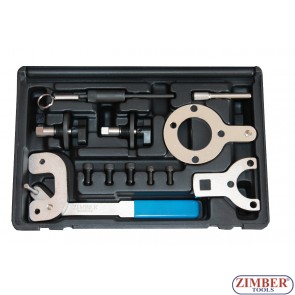 К-т за зацепване на двигатели Alfa Romeo / Chevrolet / Chrysler / Citroen / Fiat / Ford / Lancia / Opel / Suzuki / Peugeot / Diesel / Subaru 1.3 CDI CDTi TDCi, DDiS, HDI, JTDM, VCDi, MultiJet/ JTD - ZR-36ETTS172 ZIMBER-TOOLS