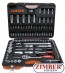108-piece Socket Set, 1/4" + 1/2 - ZR-01SS141210802 - ZIMBER-TOOLS 