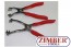 Клещи пристягащи 2бр - ZL-6104- ZIMBER TOOLS
