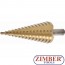 Конусно стъпково свредло Ø 4 - 32 mm с титаниево покритие, 1619 - BGS technic